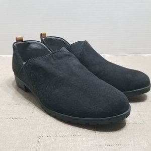 Dr. Scholls Women's Slip On Shoes Loafers Black Size 6.5 Faux Suede